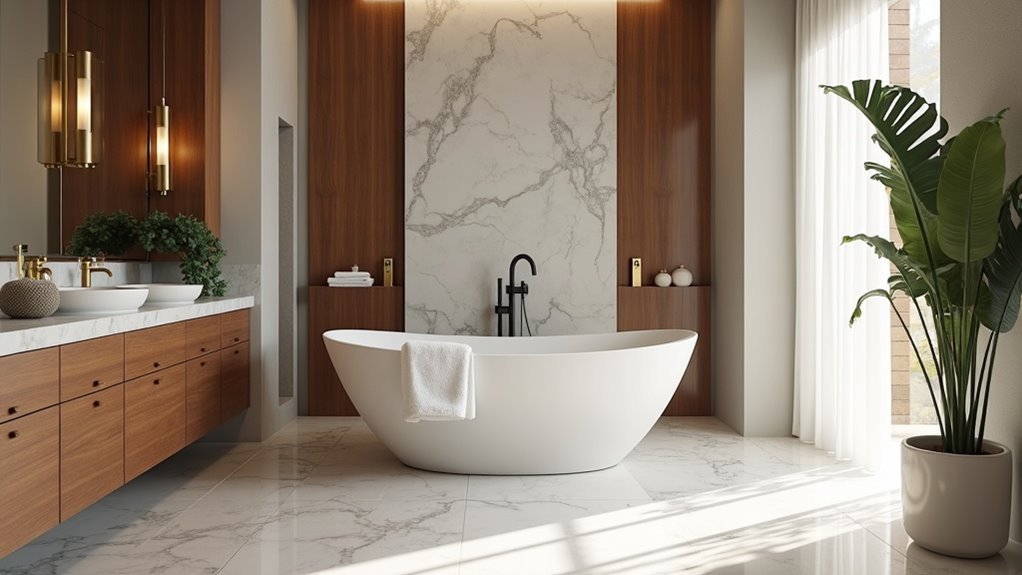 luxe badkamerontwerp dat aanvoelt als een spa