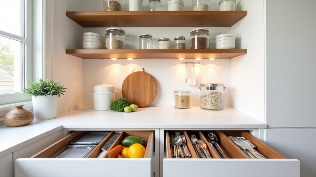 handige opbergideeën voor de keuken